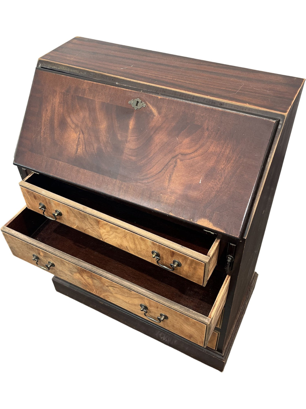 Antique Victorian Wooden Writing Desk with Drawers (Pre-Loved)