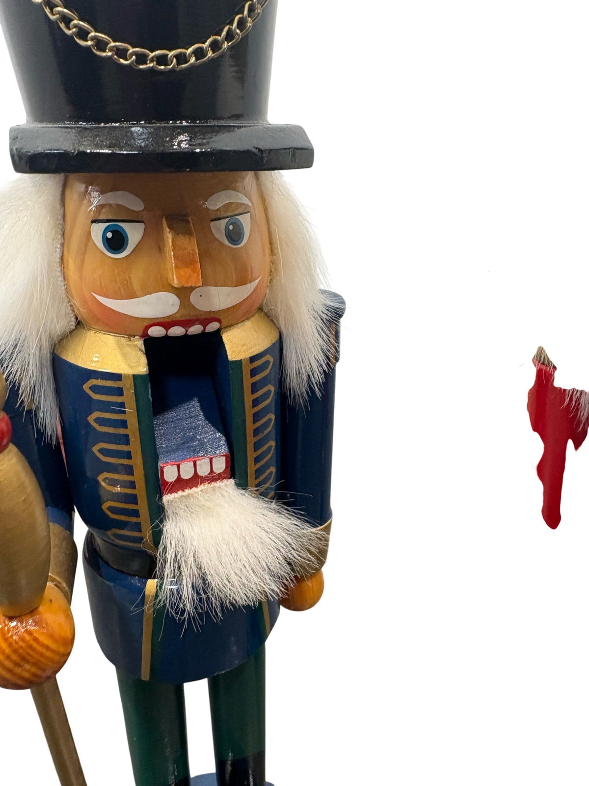 Traditions Wooden Nutcracker Set Multicolour Blue and Red