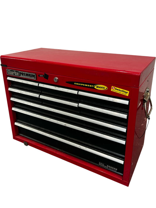 Clarke Premium Red Ball Bearing Tool Chest Workshop Storage Box (Pre-Loved)