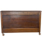 Antique Wooden Storage Chest on Casters with Hinged Lid (Pre-Loved)