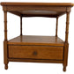 Vintage Wooden Side Table Square With Drawer (Pre-Loved)