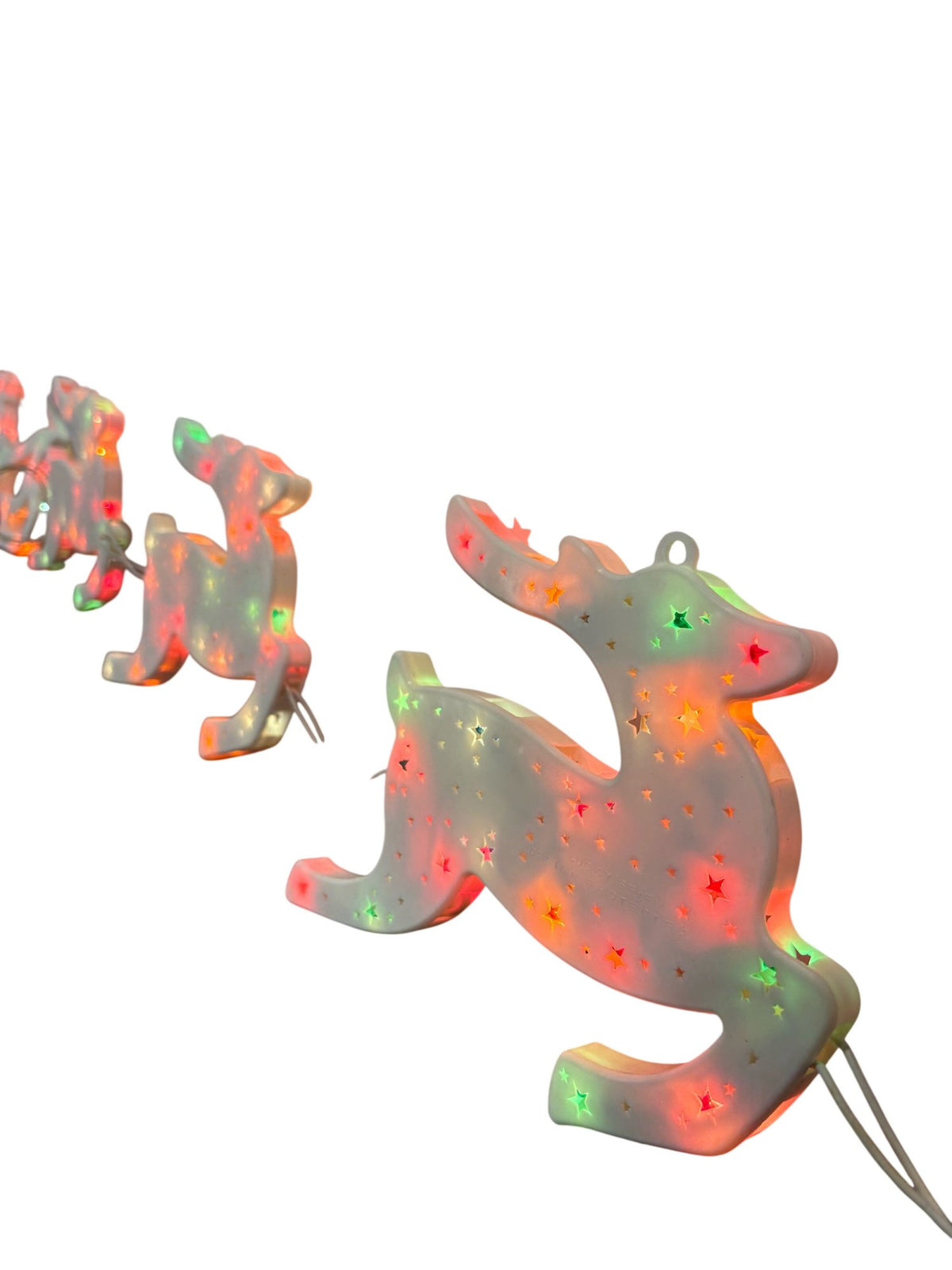 Christmas Reindeer Light String (Pre-Loved)