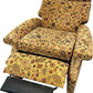 Floral Manual Recliner Armchair High Back with Footrest (Pre-Loved)