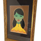 The Green Lady Stanley Chow Framed Portrait Print Gold Frame (Pre-Loved)