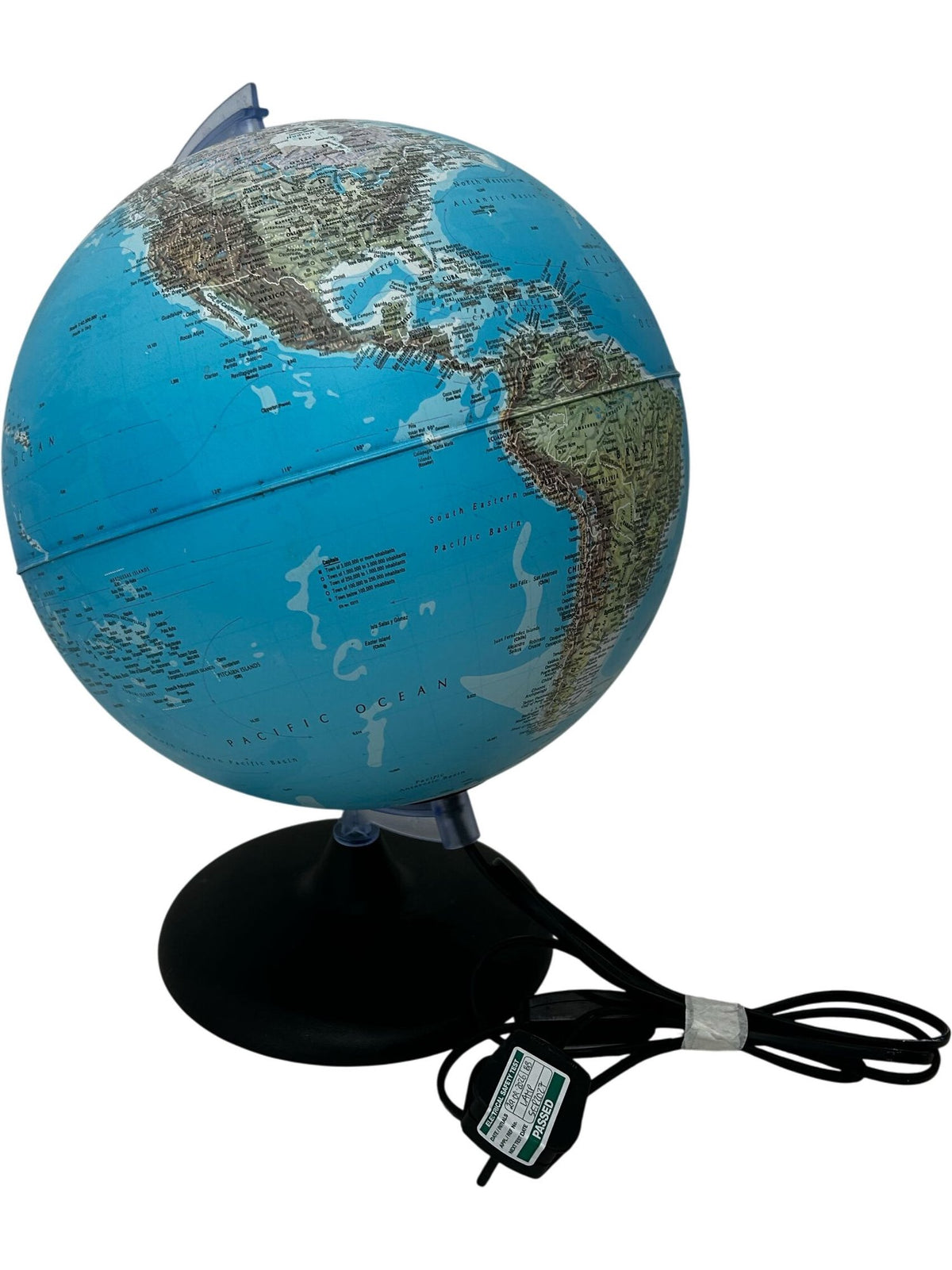 Illuminated Desktop World Globe (Pre-Loved)