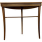 Vintage Wooden Half-Moon Console Table (Pre-Loved)