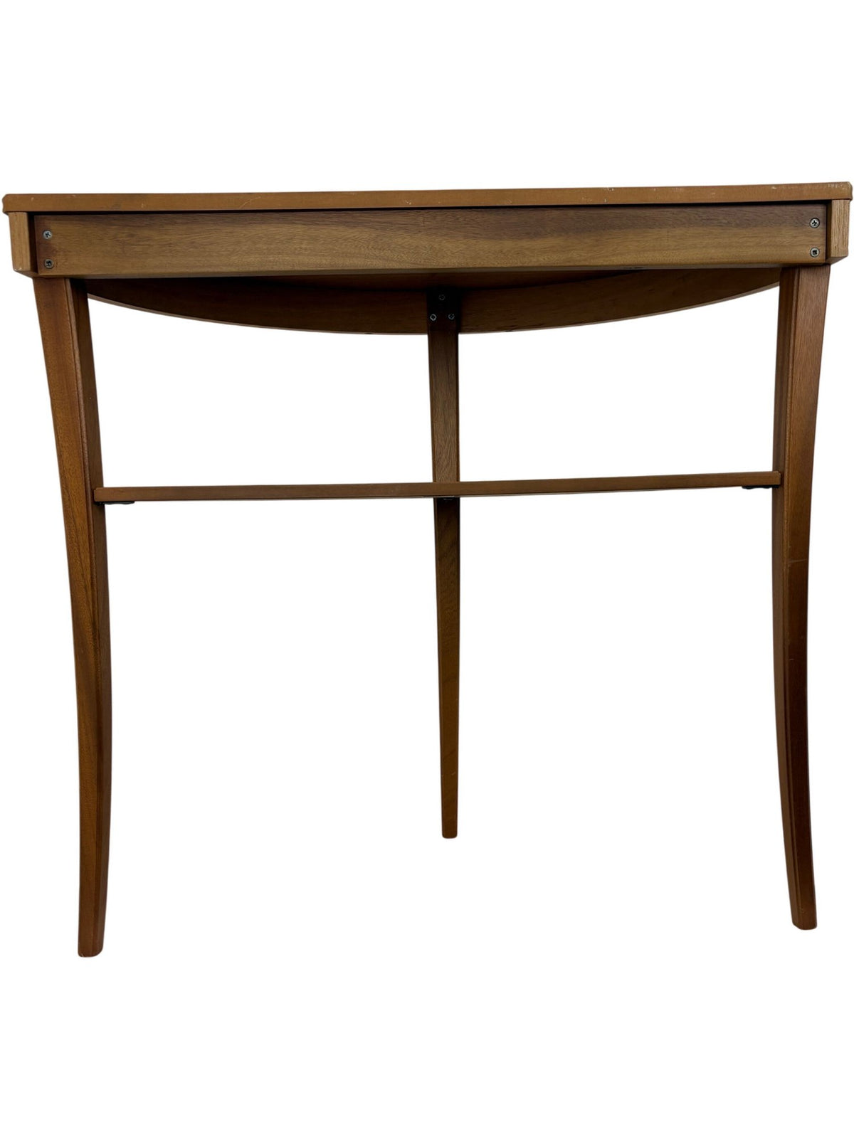 Vintage Wooden Half-Moon Console Table (Pre-Loved)