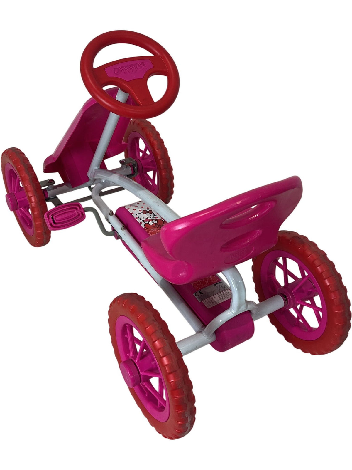 Hello Kitty Go Kart Pedal Pink Kids Ride-On (Pre-Loved)