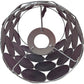 Purple Decorative Lampshade With Circular Design  (Pre-Loved)