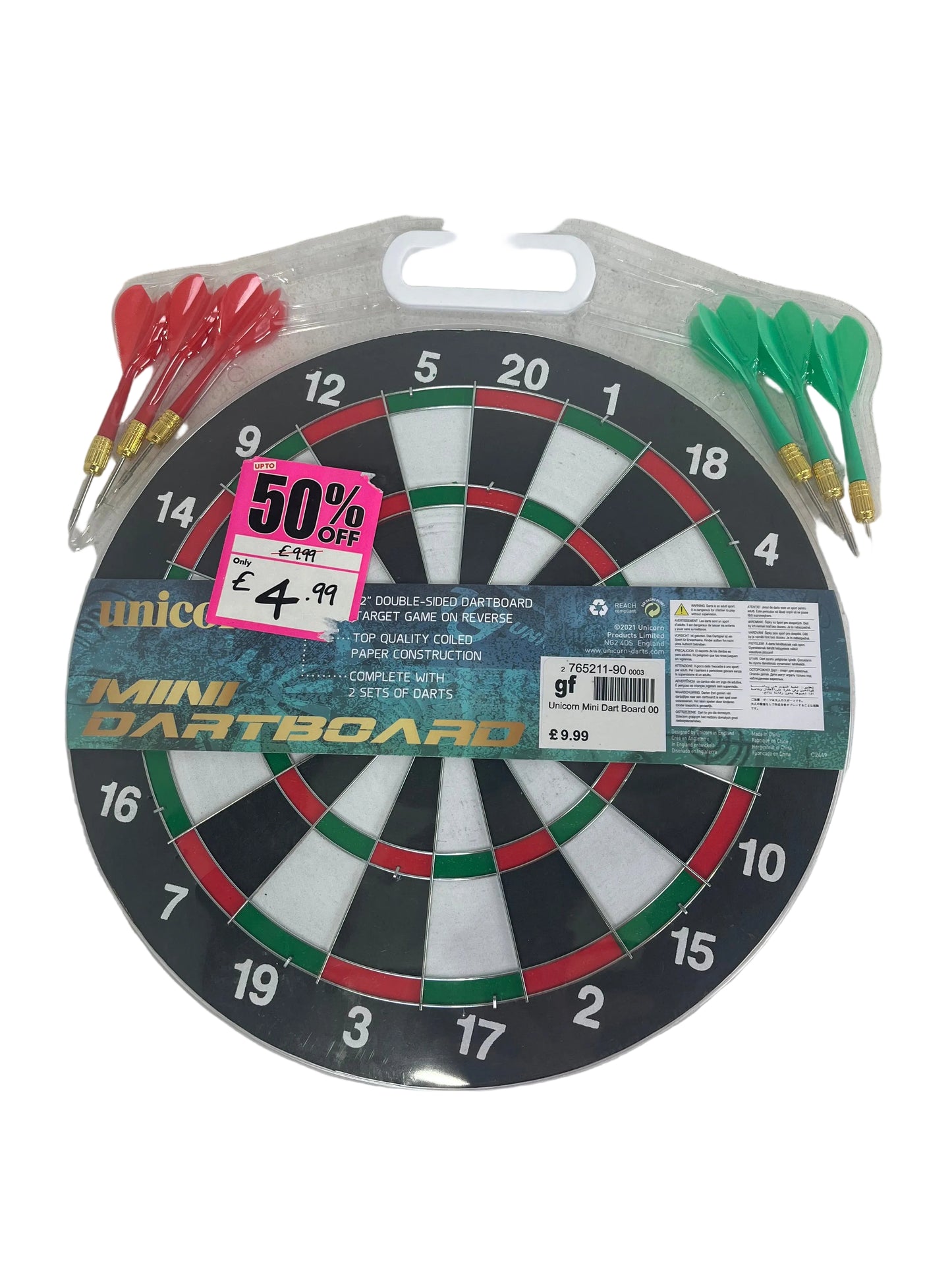 Mini Dart Board and Unicorn Board (New)