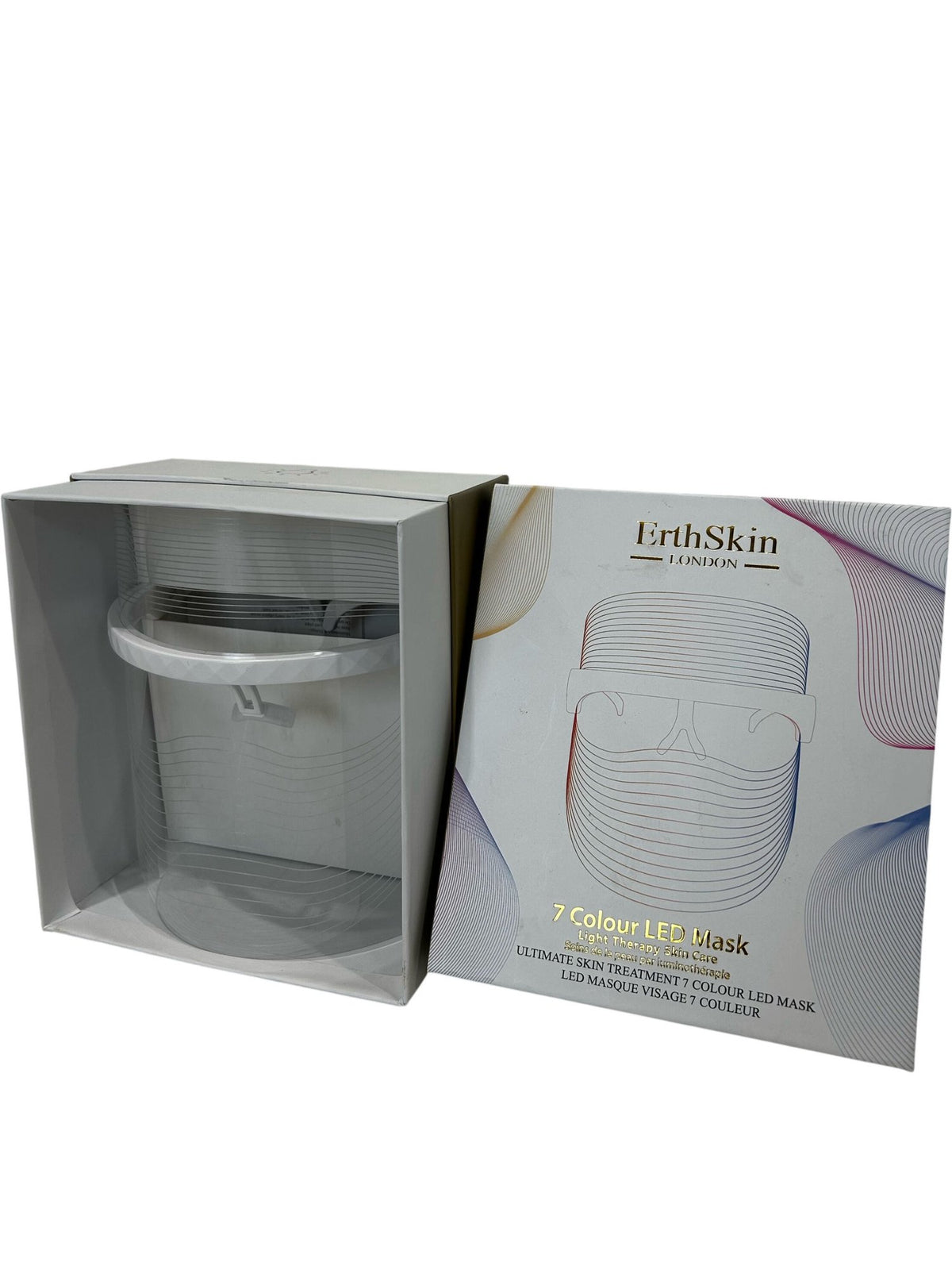 ErthSkin London 7 Colour LED Face Mask Light Therapy Skincare (Pre-Loved)