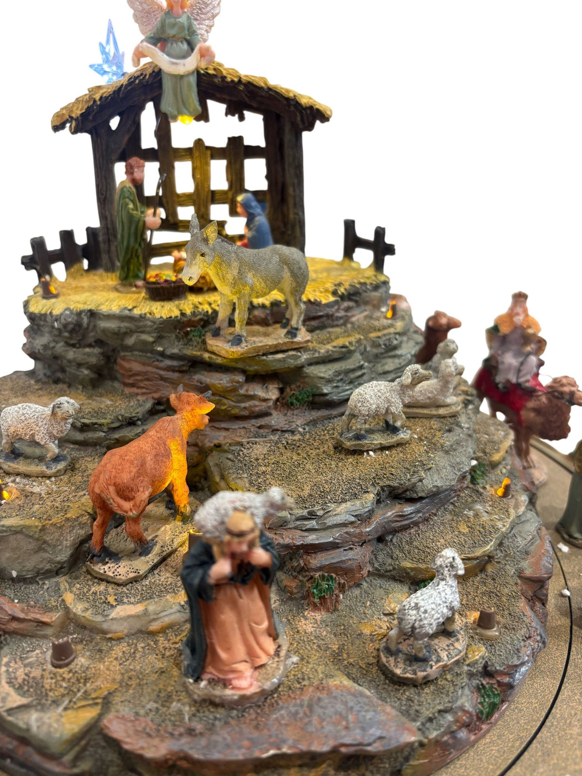 Lemax Nativity Scene Set with Figures (Used)