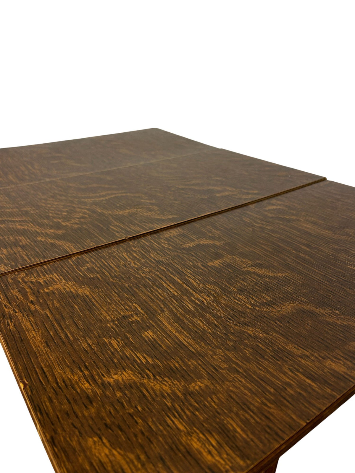 Drop Leaf Dining Table Foldable Compact Brown Wooden Table (Pre-Loved)