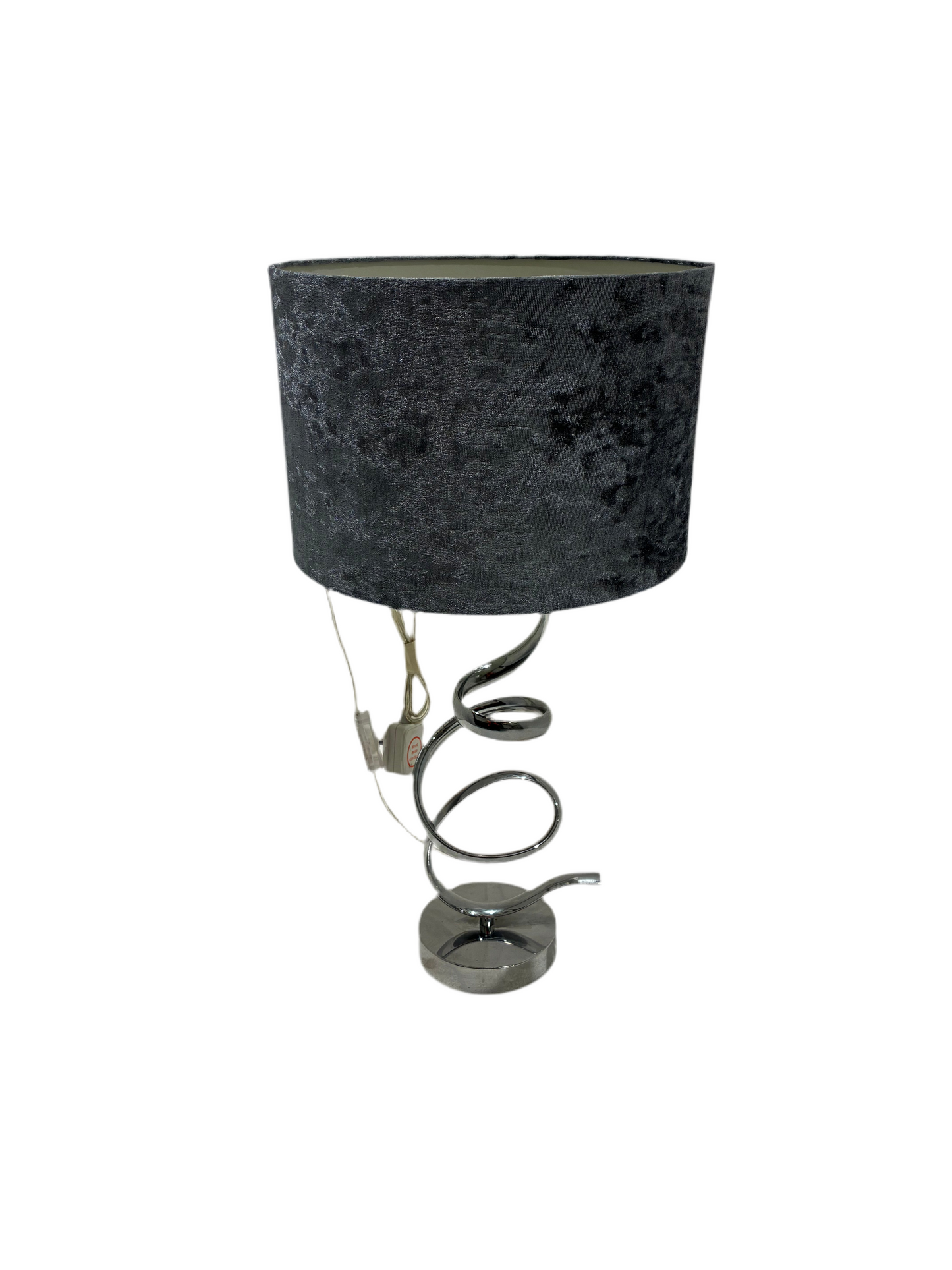 Grey Swirl Lamp (Pre-loved)