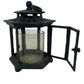 Black Metal Lantern (Pre-Loved)