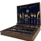 Artisan Bronze Bamboo Flatware Set (Pre-Loved)
