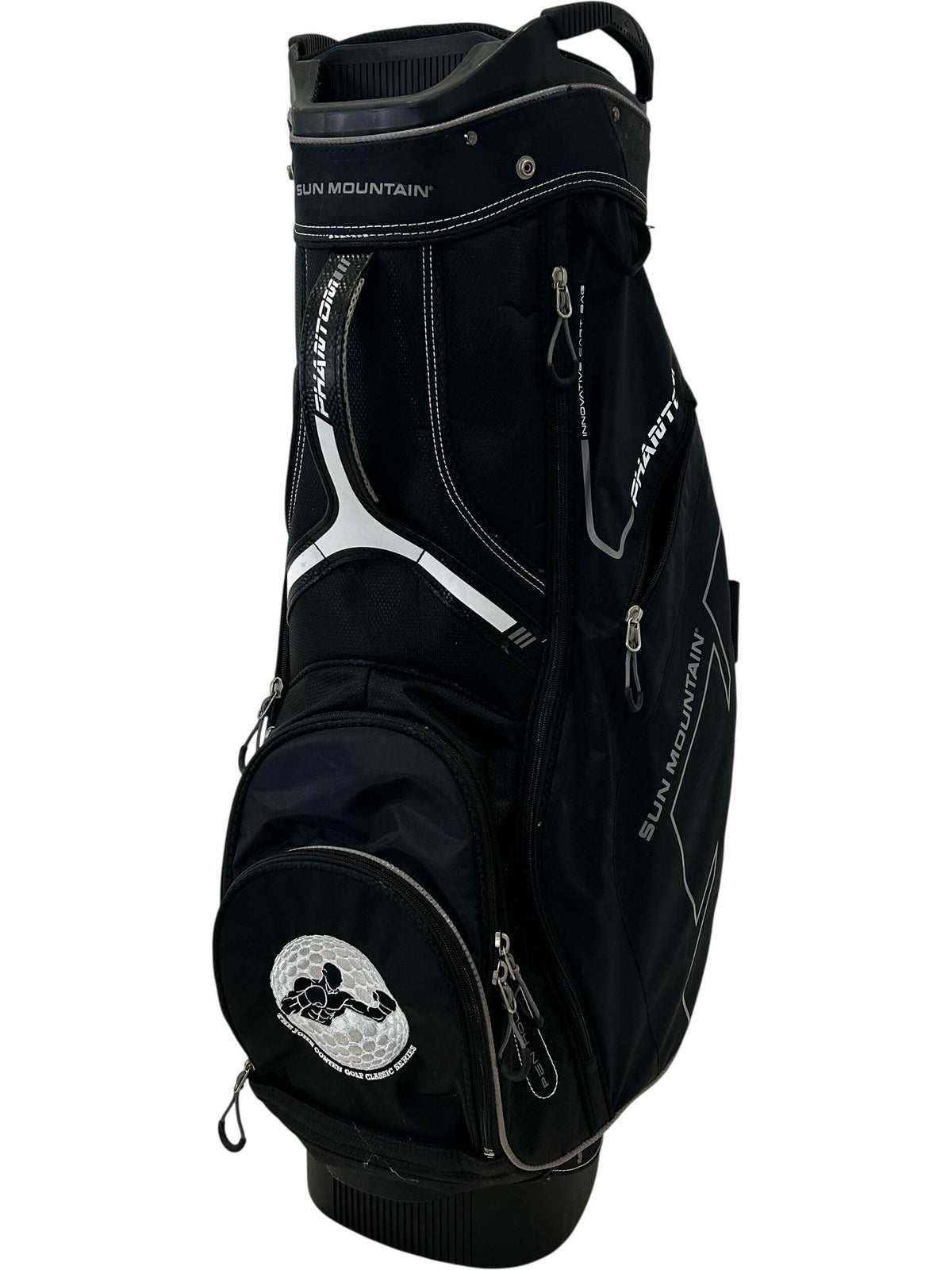 Sun Mountain Phantom 14-Way Golf Cart Bag Black Trolley (Pre-Loved)