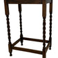 Antique Wooden End Table Twisted Leg Design (Pre-Loved)