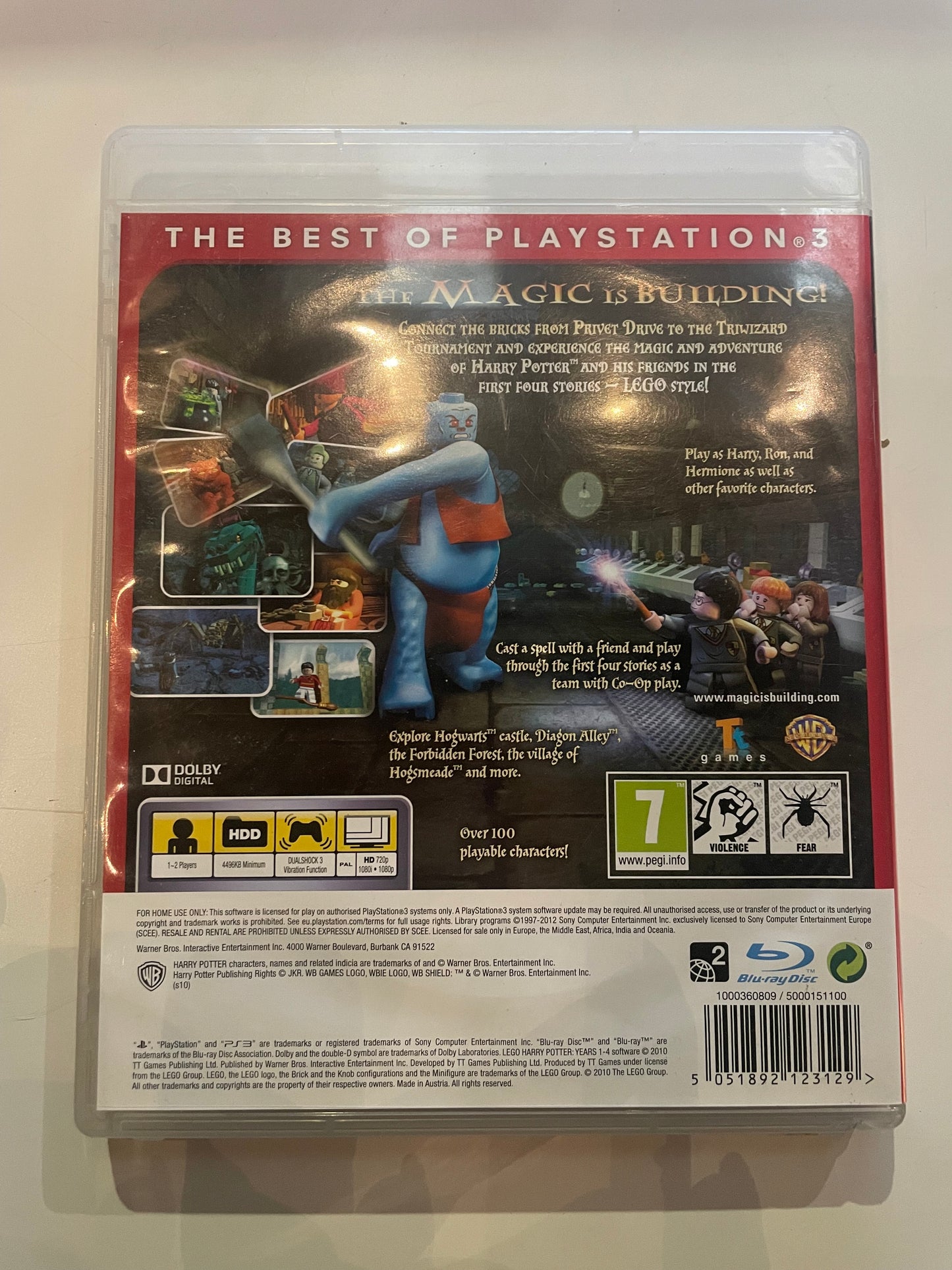 PS3 Lego Harry Potter 1-4 (Pre-Loved)