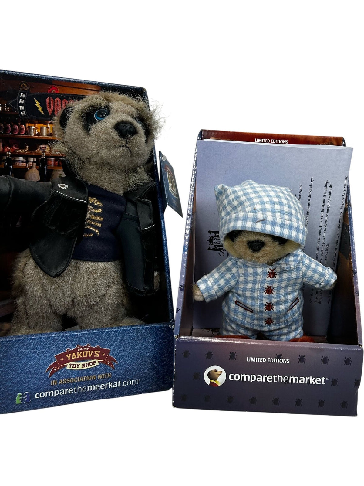 Compare the Market Meerkat Toy Collection (Pre-Loved)
