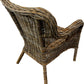 Rattan Armchair Natural Finish (Pre-Loved)
