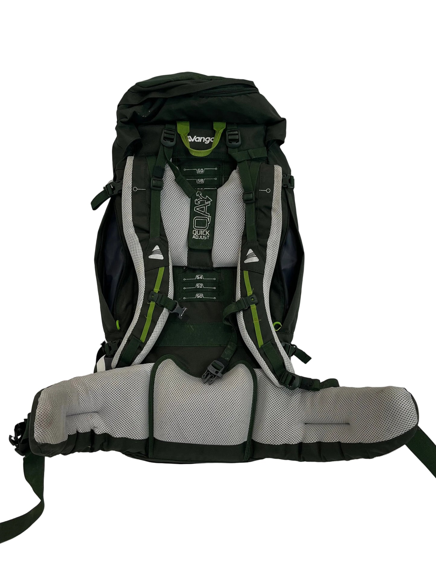 Vango Contour 60:70L Green Trekking Camping Backpack (Pre-Loved)