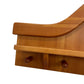 Solid Wood Wall Mounted Coat Rack Shelf (Pre-Loved)