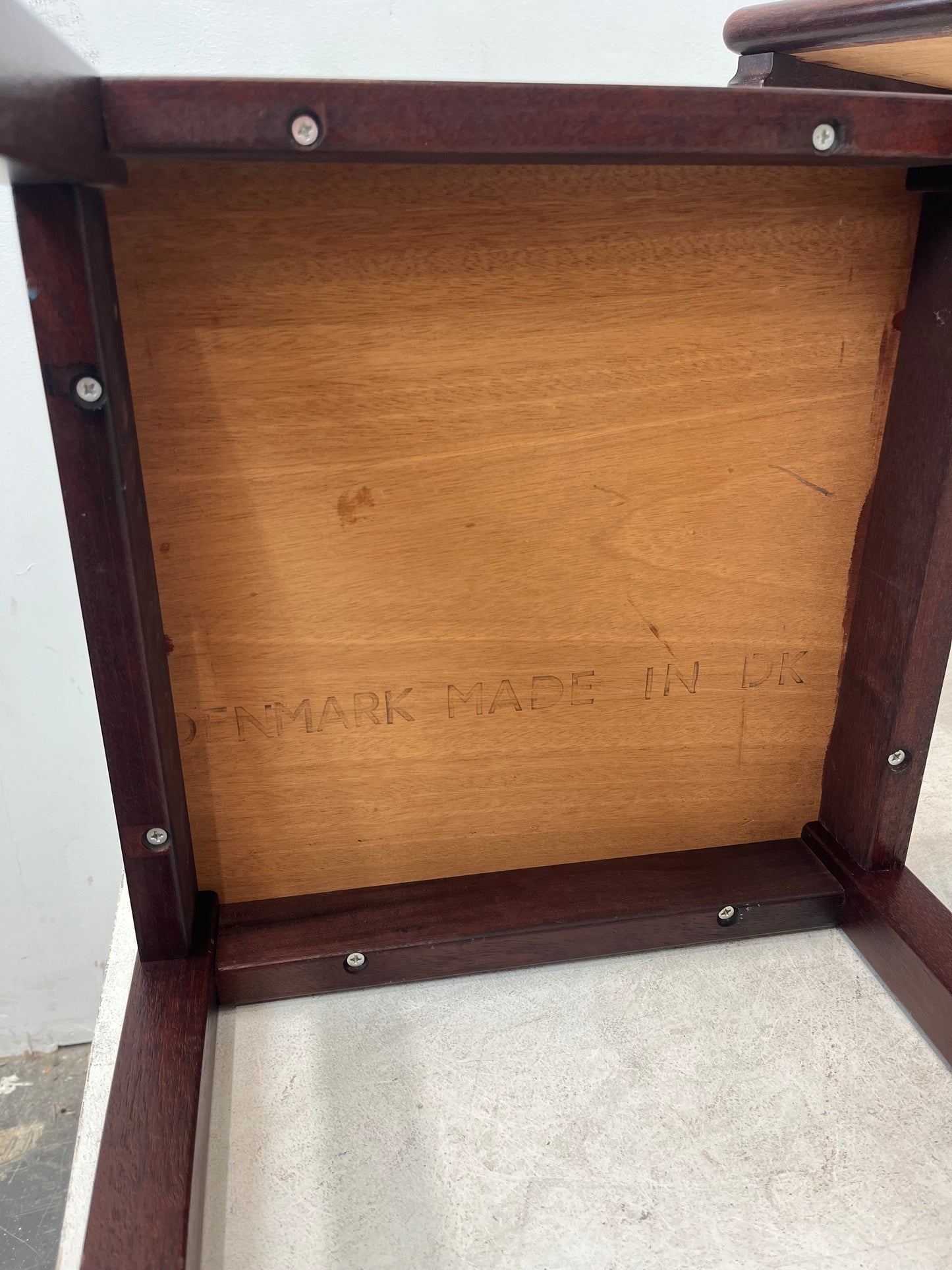 Mid-Century Style Danish Wooden Nest Of Three Tables (Pre-Loved)