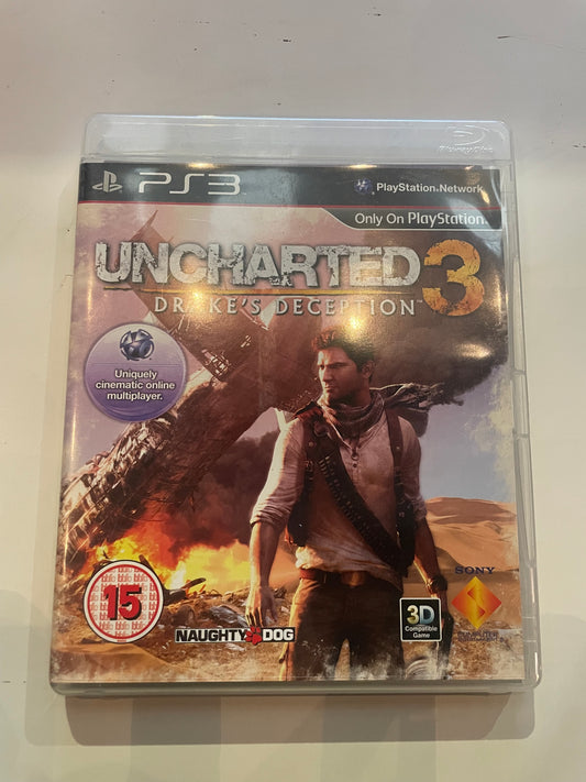 PS3 Uncharted 3 (Pre-Loved)
