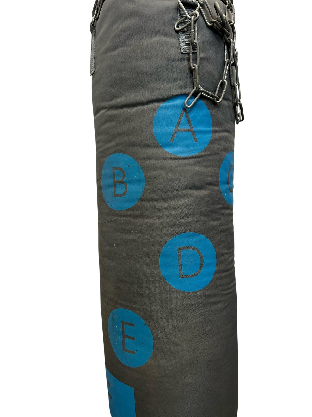 Domyos Hanging Punch Bag 108cm Black Boxing Heavy Bag with Chains (Pre-Loved)