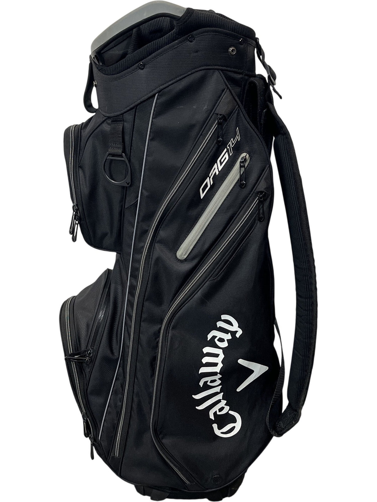 Callaway ORG 14 Golf Cart Bag Black Durable Multi-Pocket (Pre-Loved)