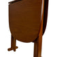 Drop Leaf Folding Dining Table Compact Space Saving Wood 120cm (Pre-Loved)