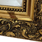 Vintage Ornate Wall Mirror Gold Framed Rectangular (Pre-Loved)