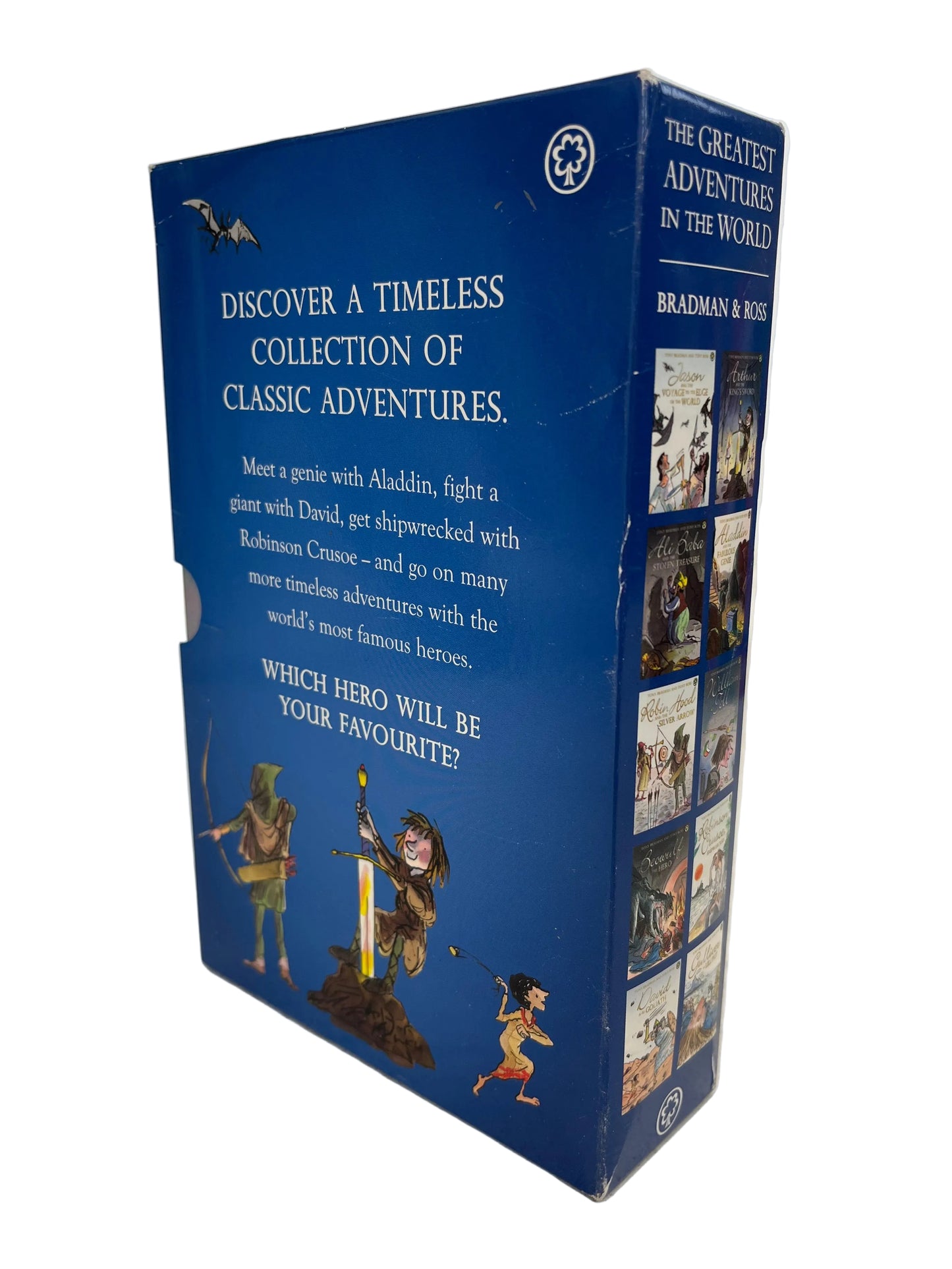 The Greatest Adventures In The World Bradman & Ross Children's Book Set (Pre-Loved)