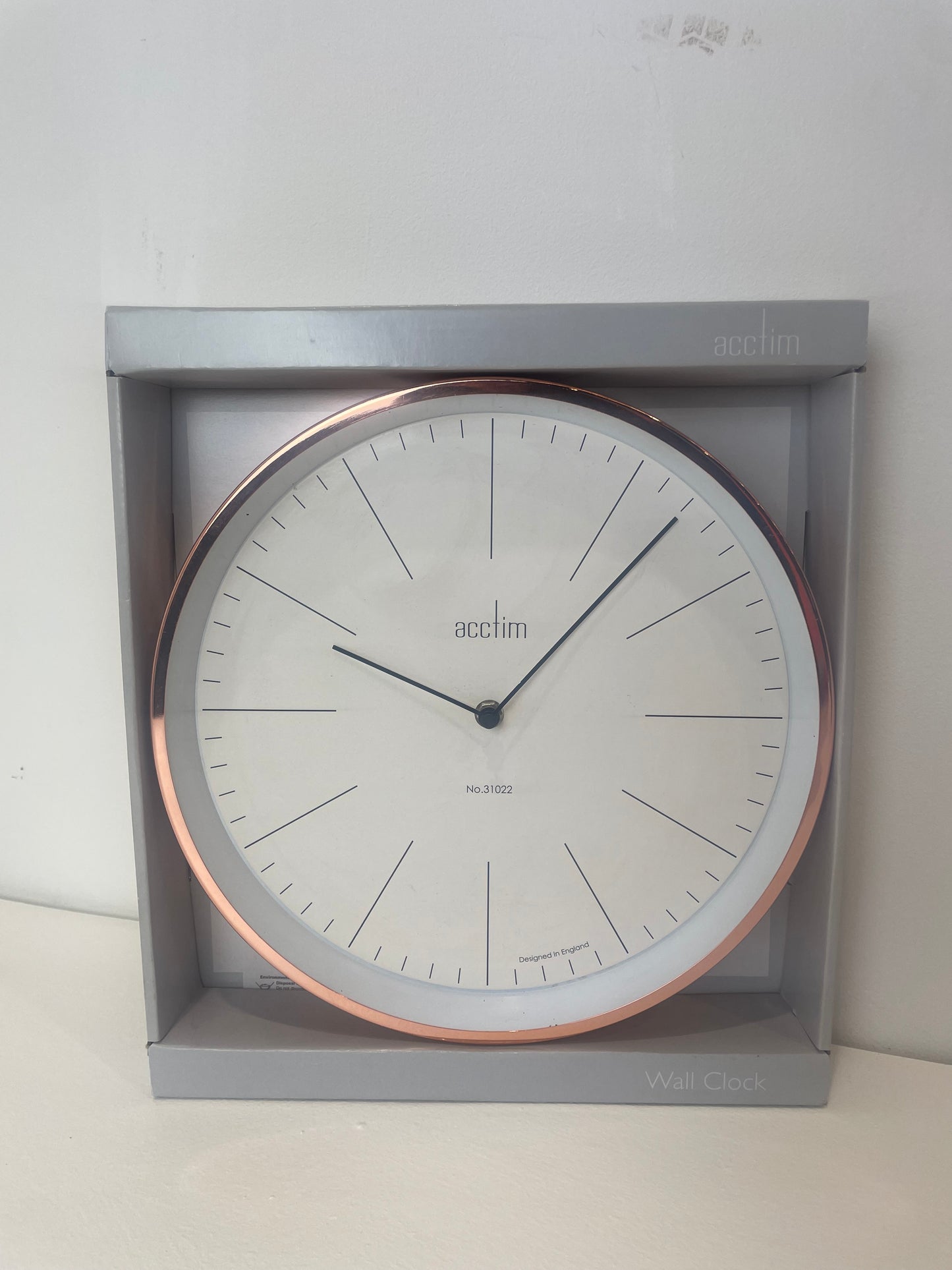 Acctim Round Clock 31022 (New)