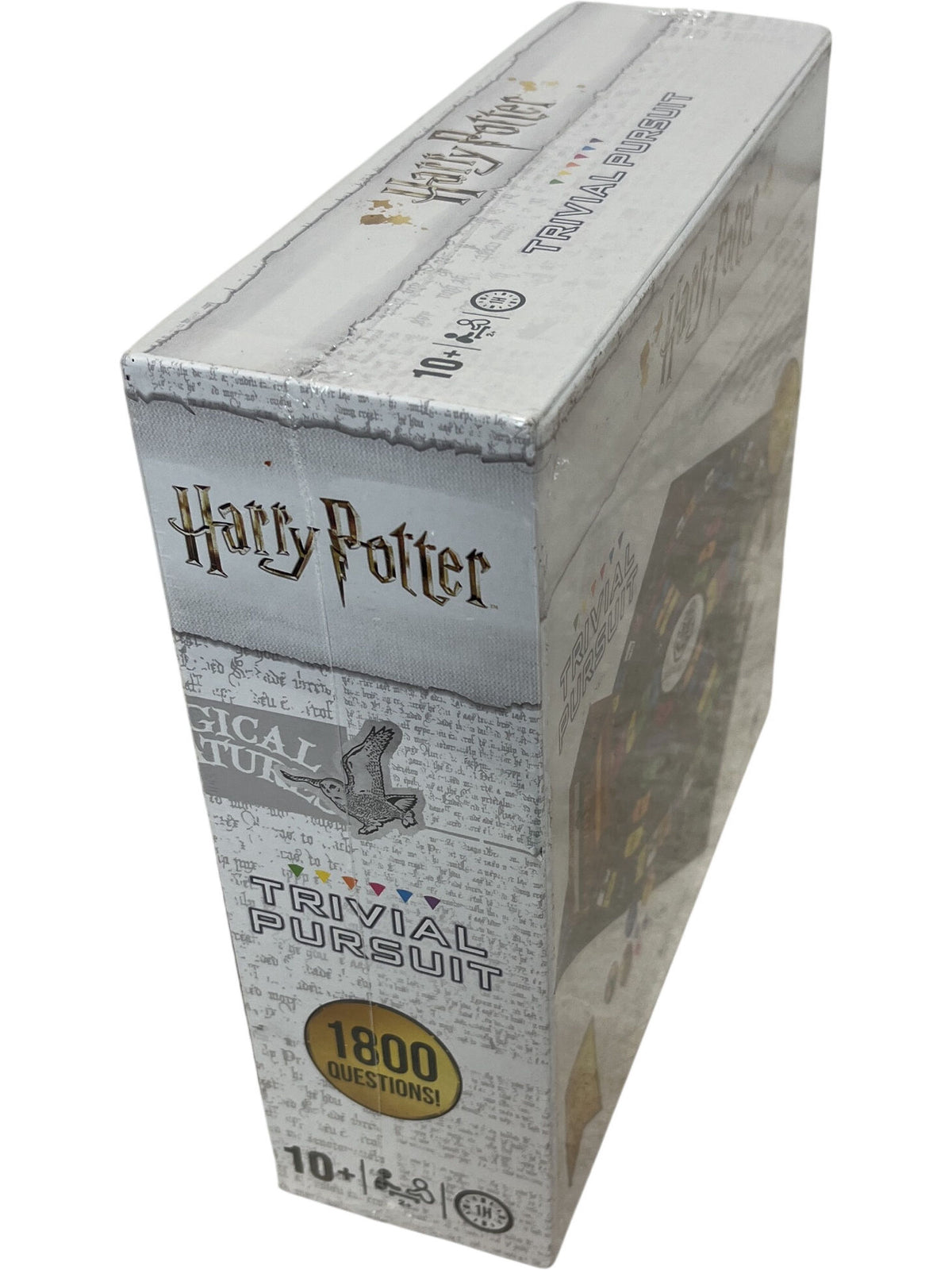Harry Potter Trivial Pursuit Game Board Family Fun 1800 Questions (Unused)