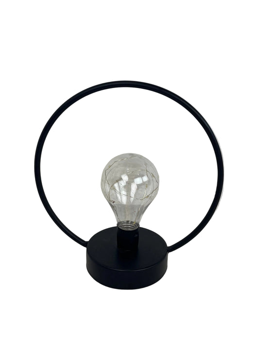 Black Hoop Lamp (Pre-Loved)