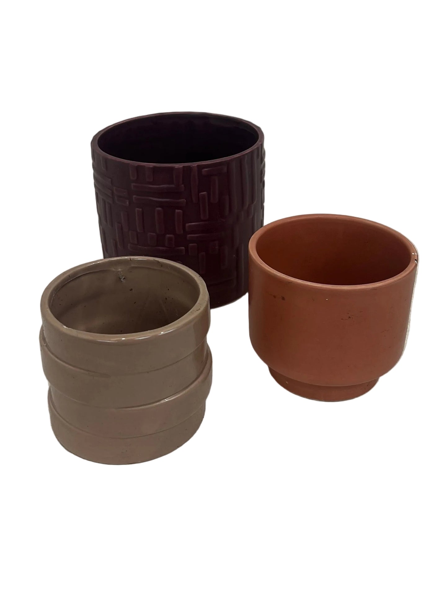 Rustic Small Plant Pots (Pre-Loved)
