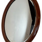 Oval Wooden Framed Mirror 50.5cm x 68cm (Pre-Loved)