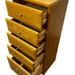 Wooden 5-Drawer Tallboy Chest of Drawers (Pre-Loved)