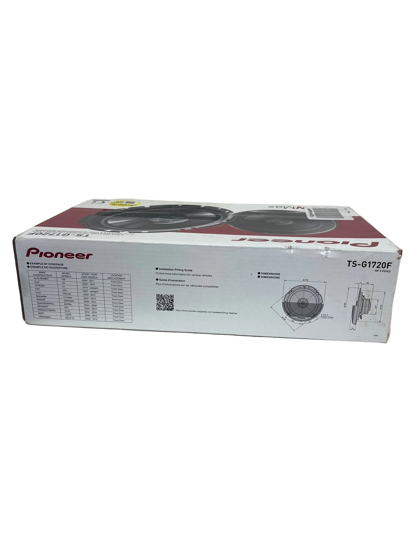 Pioneer TS-G1720F 2-Way Coaxial Car Speaker (Pre-Loved)