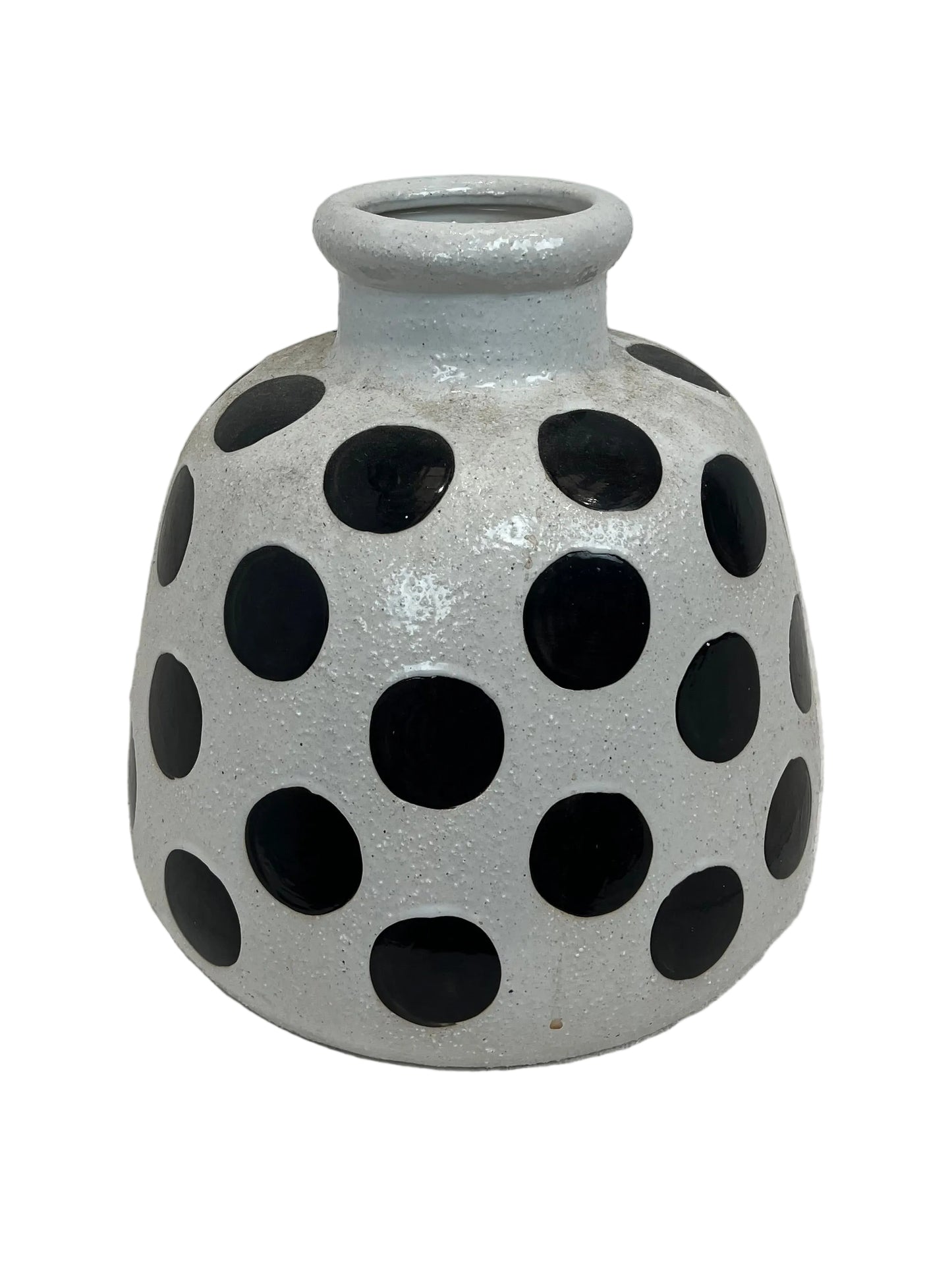 Polka Dot Ceramic Vase (Pre-Loved)