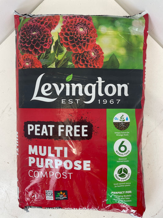 Levington multi purpose compost 40L peat free