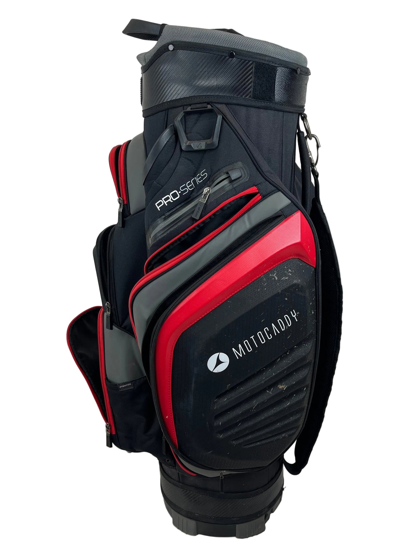 Motocaddy Pro Series Black And Red Golf Cart Bag (Pre-loved)