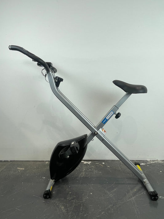 Pro Fitness Black Foldable Exercise Bike (Pre-loved)