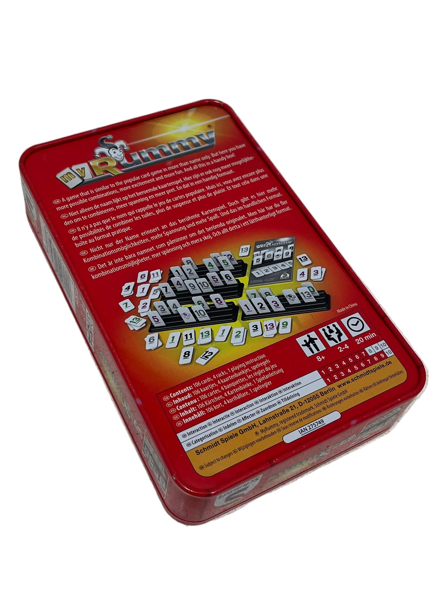 Schmidt My Rummy Board Game (Pre-Loved)