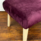 Mid Century style footstool upholstery workshop