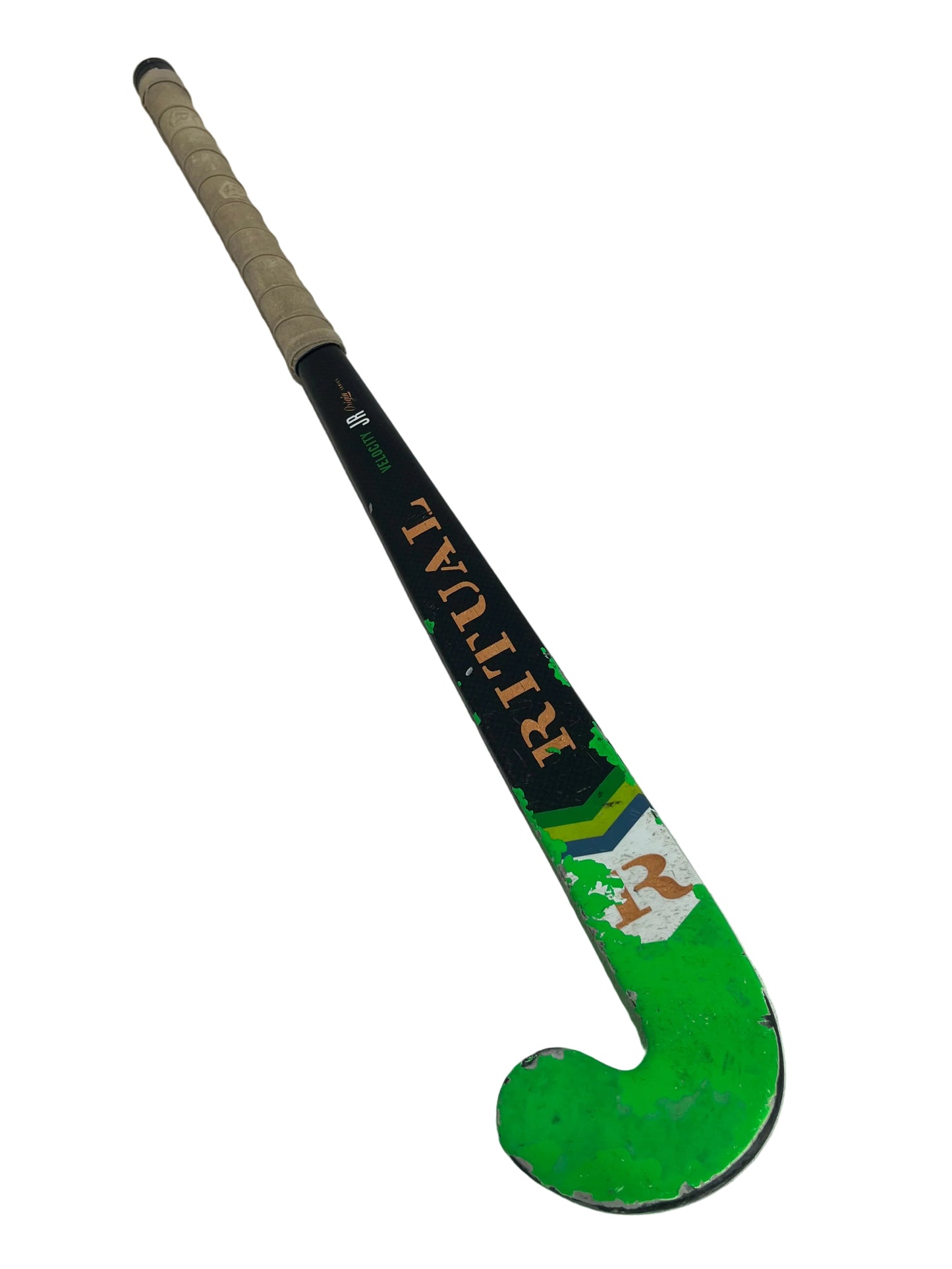 Ritual Black And Green Velocity Junior Origin Series Field Hockey Stick (Pre-Loved)
