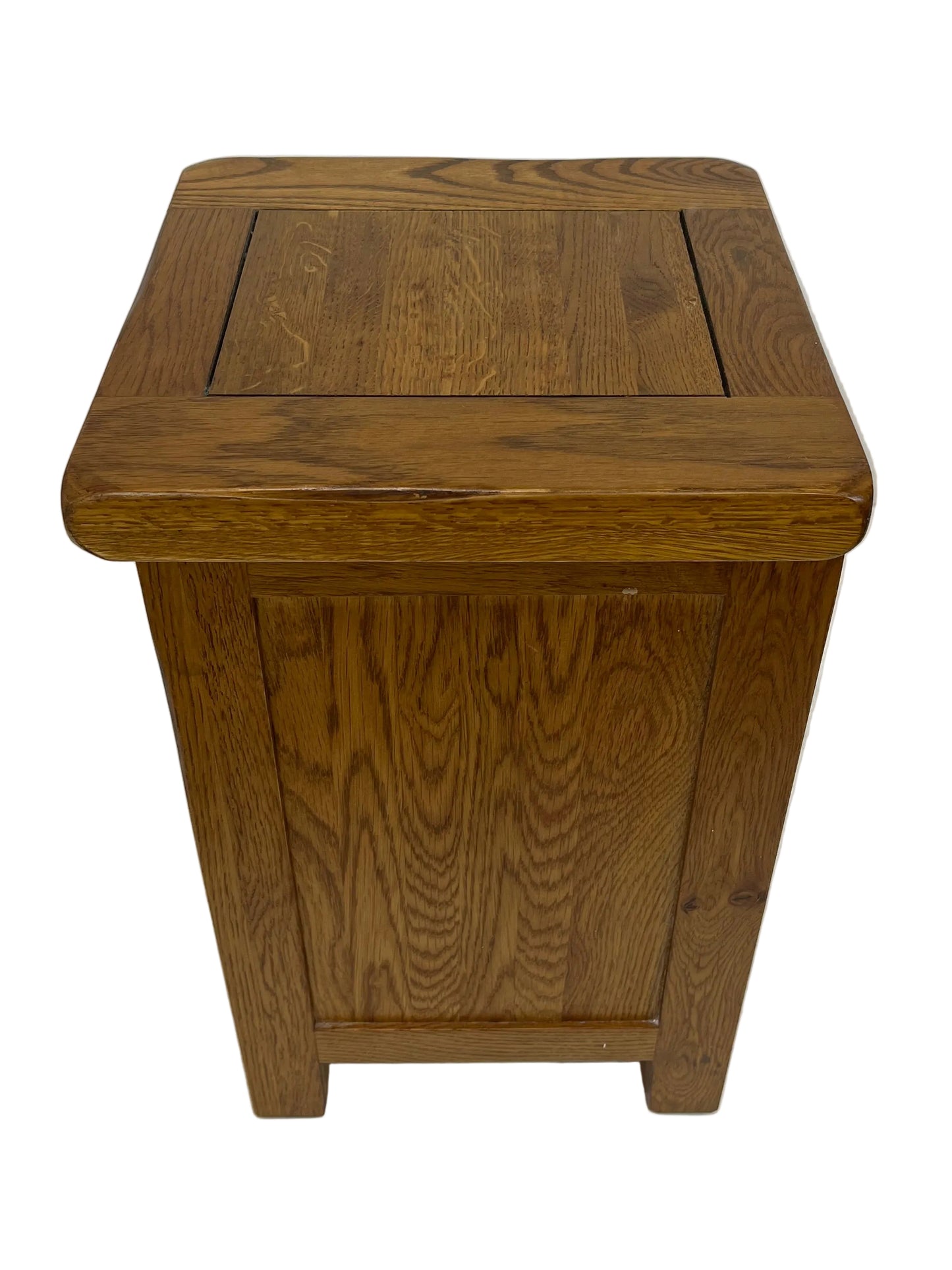 Rustic Solid Wood Slim Bedside 2 Drawer Tables (Pre-Loved)