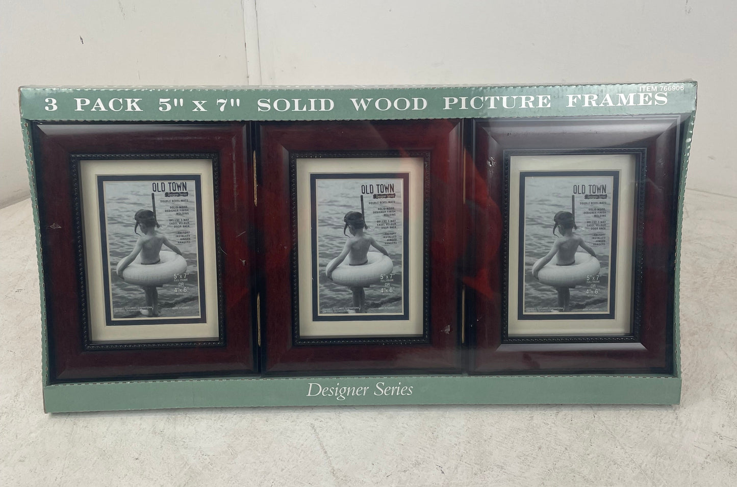 Old Town Solid Wood Picture Frame (New)